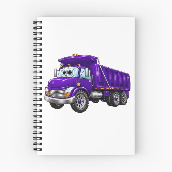 Item preview, Purple Dump Truck Cartoon designed and sold by Scott Hayes.