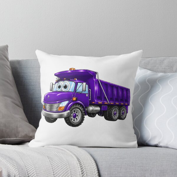 Item preview, Purple Dump Truck Cartoon designed and sold by Scott Hayes.