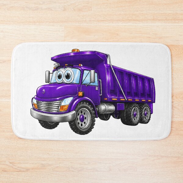 Item preview, Purple Dump Truck Cartoon designed and sold by Scott Hayes.