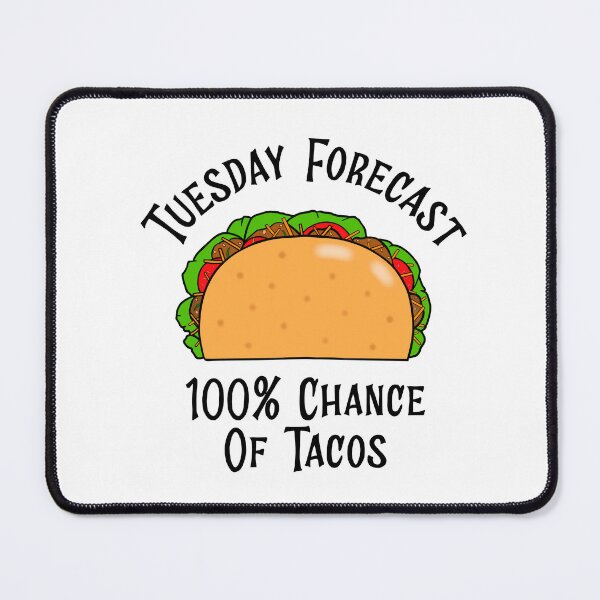 Item preview, Taco Tuesday Meme designed and sold by Sartoris Art.