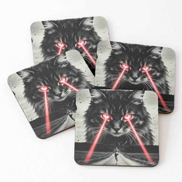 Item preview, Giant Laser Eyes Cat Chase designed and sold by The Mellonaire.