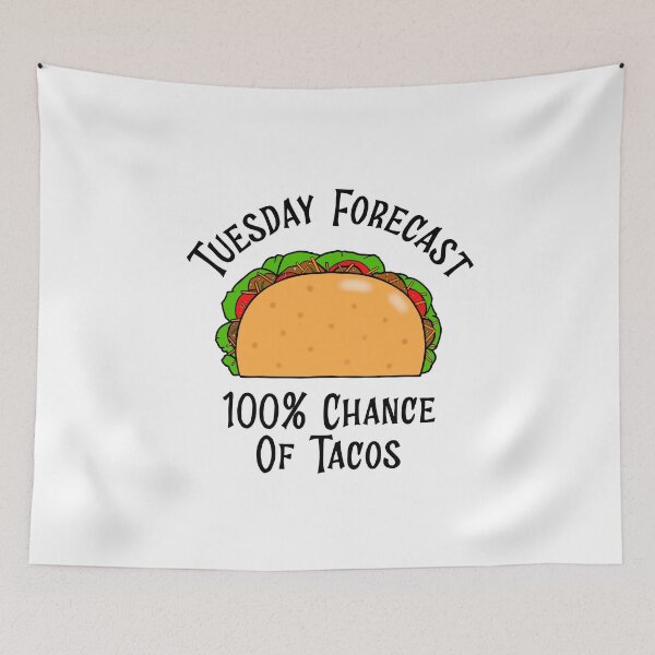 Item preview, Taco Tuesday Meme  designed and sold by Sartoris Art.