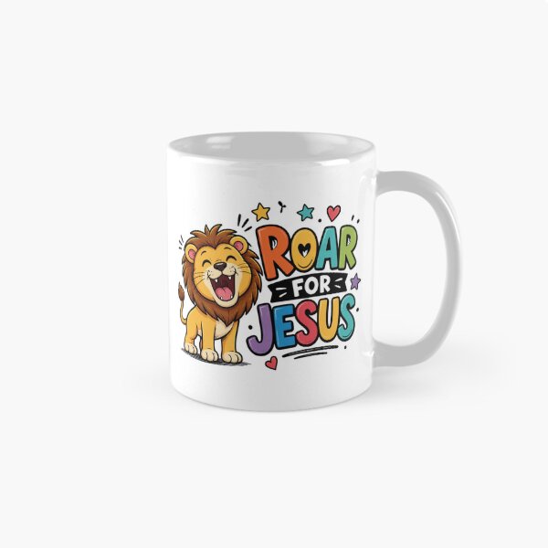 Item preview, Roar for Jesus Christian  | Cute Lion Faith Design designed and sold by Illustrated Faith.