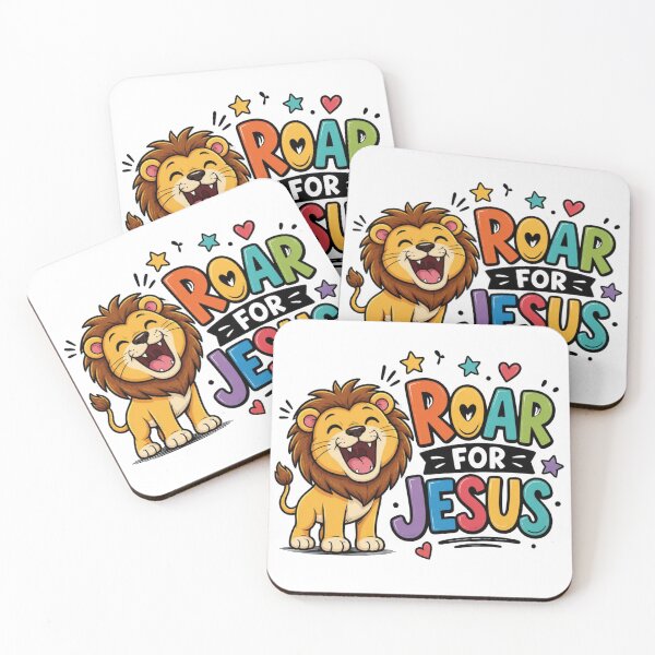 Item preview, Roar for Jesus Christian  | Cute Lion Faith Design designed and sold by Illustrated Faith.