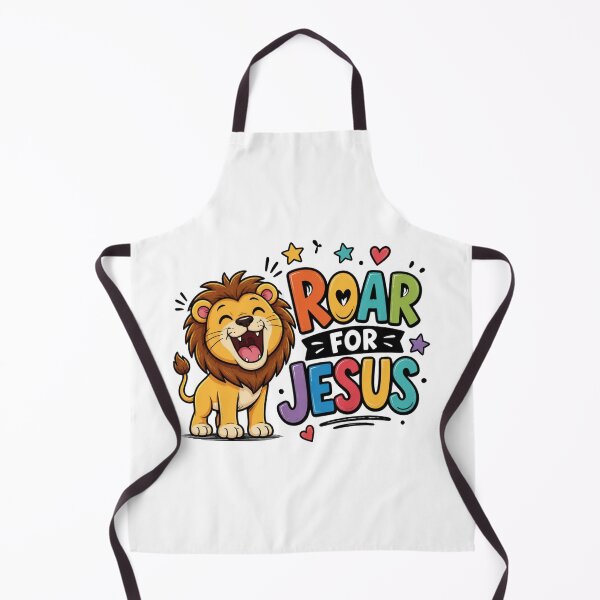 Item preview, Roar for Jesus Christian  | Cute Lion Faith Design designed and sold by Illustrated Faith.