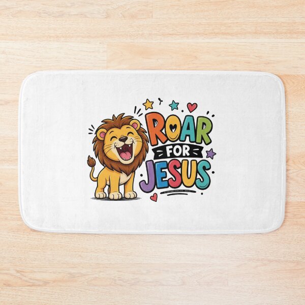 Item preview, Roar for Jesus Christian  | Cute Lion Faith Design designed and sold by Illustrated Faith.