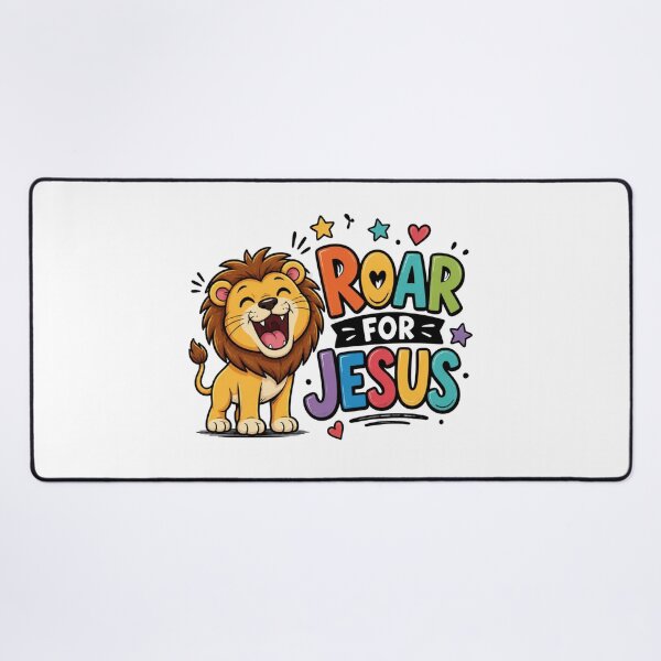 Item preview, Roar for Jesus Christian | Cute Lion Faith Design designed and sold by Illustrated Faith.