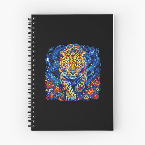 Item preview, Psychedelic Jaguar Starry Night designed and sold by TeeARTHY.
