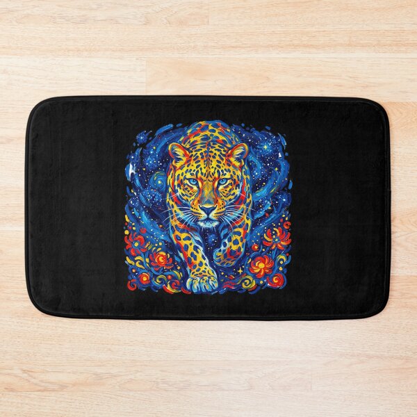 Item preview, Psychedelic Jaguar Starry Night designed and sold by TeeARTHY.