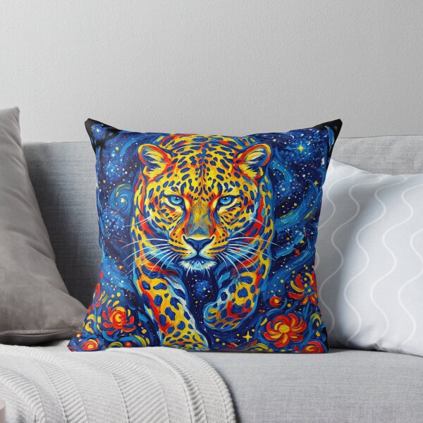Item preview, Psychedelic Jaguar Starry Night designed and sold by TeeARTHY.
