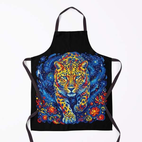 Item preview, Psychedelic Jaguar Starry Night designed and sold by TeeARTHY.