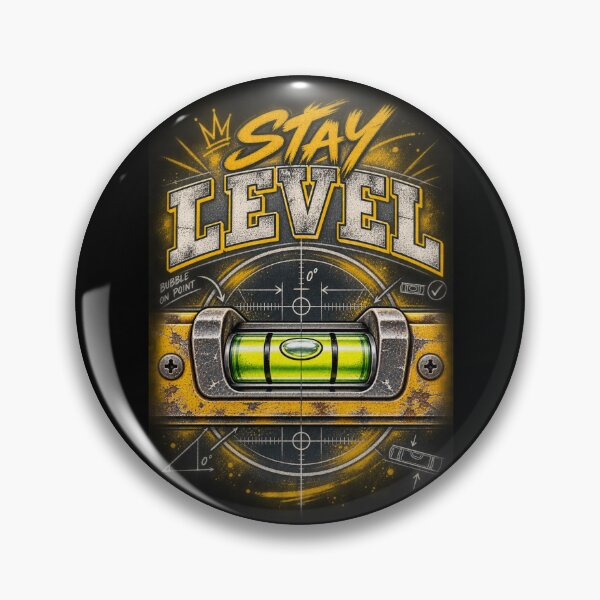 Item preview, Stay Level •  Builders, Carpenters and Plumbers designed and sold by Applecrunch.