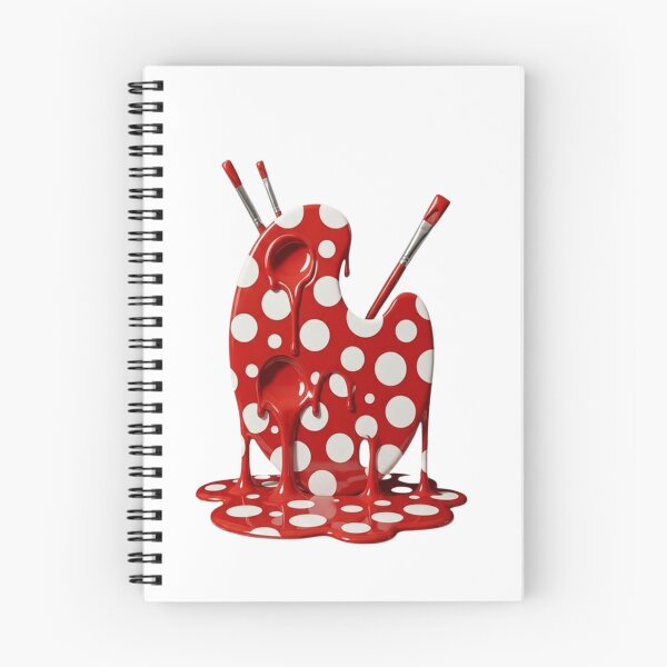 Item preview, Melting Polka Dot Artist Palette Pop Art designed and sold by YourColorsWall.