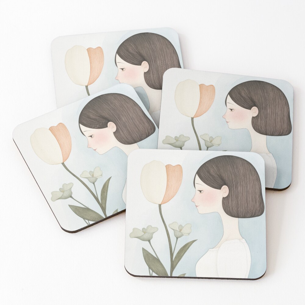 Item preview, Coasters (Set of 4) designed and sold by ColorMeZen.