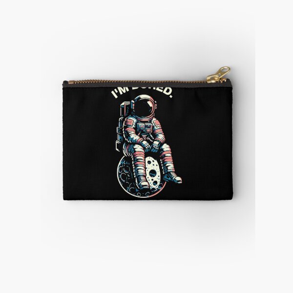 Item preview, Astronaut in space on the moon "I'M BORED." designed and sold by FeverVoid.