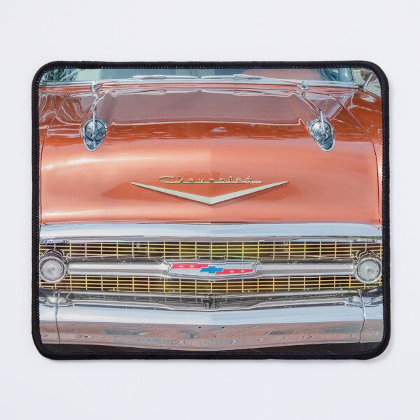 Item preview, 1957 Chevrolet Nomad Station Wagon Adobe Beige and Imperial Ivory Technical Blueprint Car Poster designed and sold by RichFrancoCars.