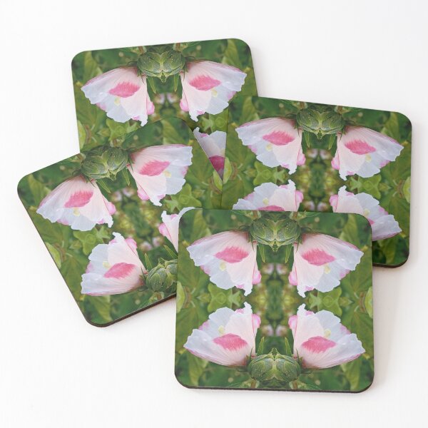 Item preview, White and pink flower, mirror photo designed and sold by lyloubeaupere.