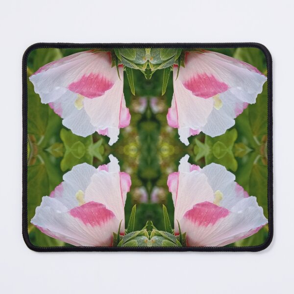 Item preview, White and pink flower, mirror photo designed and sold by lyloubeaupere.