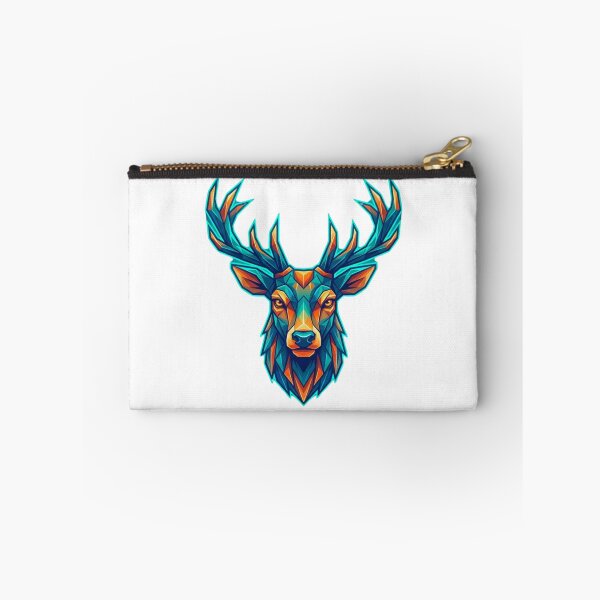 Item preview, Geometric Deer Head Illustration designed and sold by GabeMountainArt.