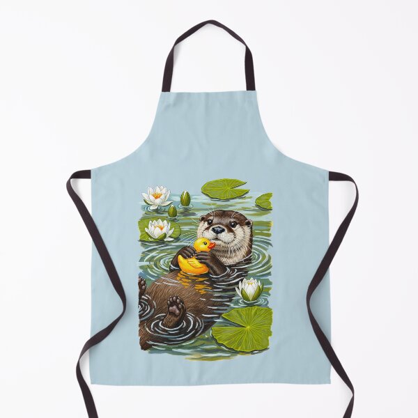 Item preview, Cute Otter Rubber Ducky designed and sold by TeeARTHY.