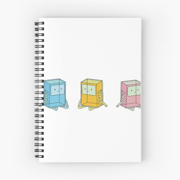 Item preview, Transparent Colorful Sitting BMOs  designed and sold by FrenchieBoops.