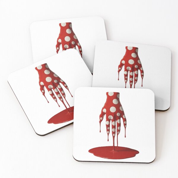 Item preview, Melting Polka Dot Human Hand Pop Art designed and sold by YourColorsWall.