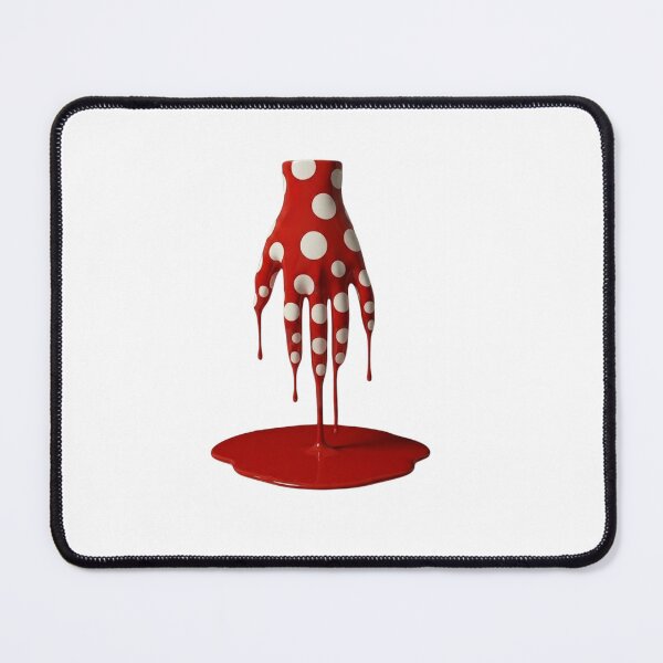 Item preview, Melting Polka Dot Human Hand Pop Art designed and sold by YourColorsWall.