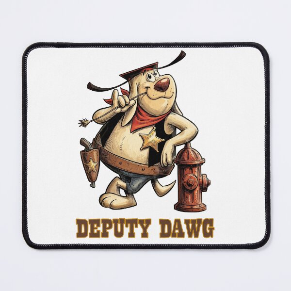 Item preview, Deputy Dawg - Vintage Cartoon Sheriff designed and sold by Deviant Logic Design.