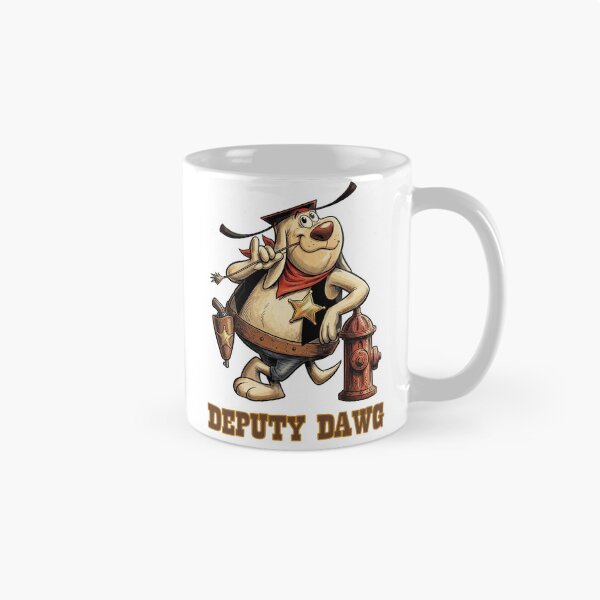 Item preview, Deputy Dawg - Vintage Cartoon Sheriff designed and sold by Deviant Logic Design.