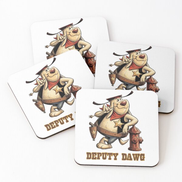 Item preview, Deputy Dawg - Vintage Cartoon Sheriff designed and sold by Deviant Logic Design.