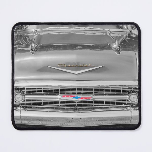 Item preview, 1957 Chevrolet Nomad Station Wagon Adobe Beige and Imperial Ivory Technical Blueprint Car Poster designed and sold by RichFrancoCars.