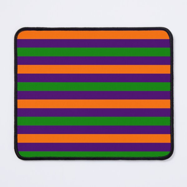 Item preview, Orange And Green Stripes Design Purple designed and sold by PatternTitan.
