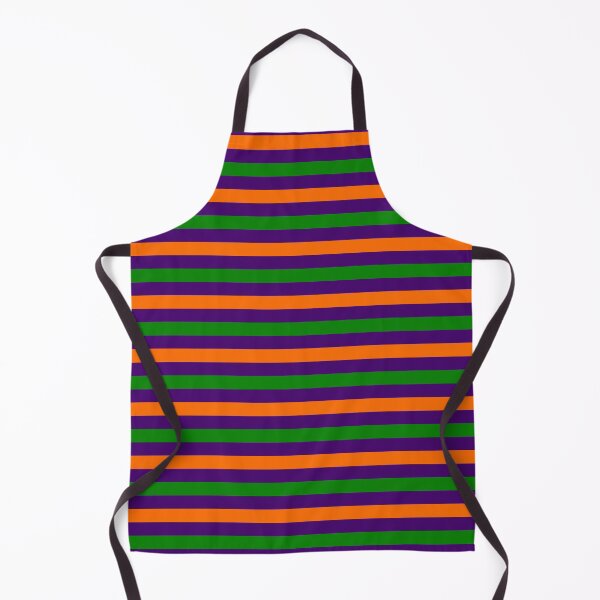 Item preview, Orange And Green Stripes Design Purple designed and sold by PatternTitan.