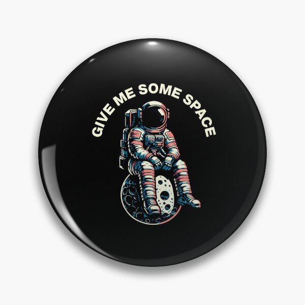 Item preview, Give Me Some Space Astronaut Retro Space Design designed and sold by FeverVoid.