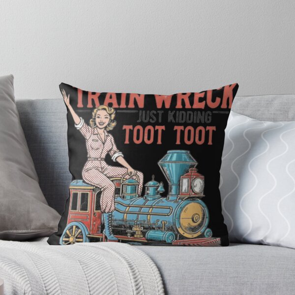 Item preview, Humorous Vintage Im Not Always A Train Wreck Funny designed and sold by Arsonist-rabbit.