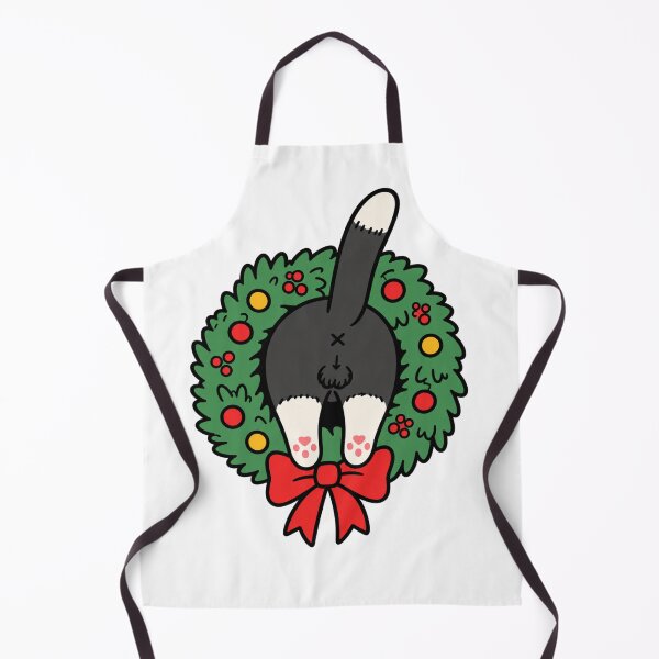 Item preview, Wreath Cat Chaos designed and sold by LuloCreative.