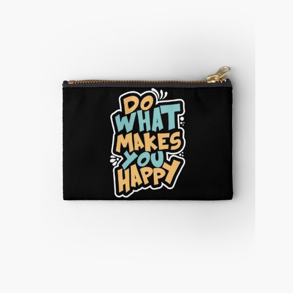 Item preview, Do What Makes You Happy - Vintage Retro Typography Quote designed and sold by UniqYou.