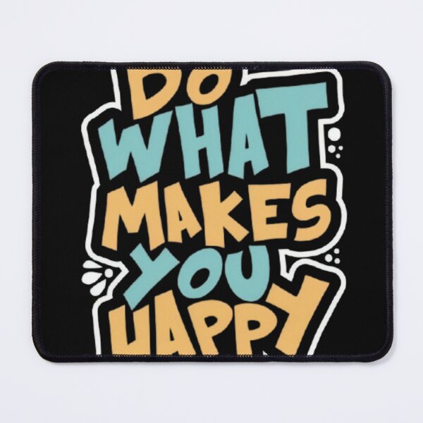 Item preview, Do What Makes You Happy - Vintage Retro Typography Quote designed and sold by UniqYou.
