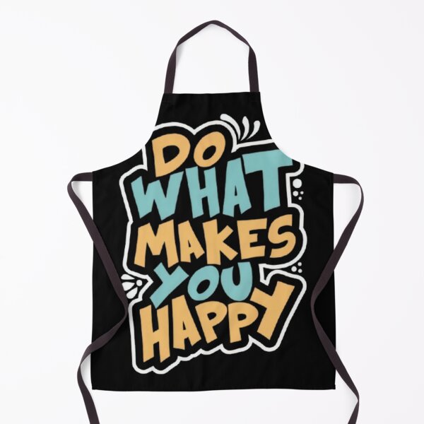 Item preview, Do What Makes You Happy - Vintage Retro Typography Quote designed and sold by UniqYou.