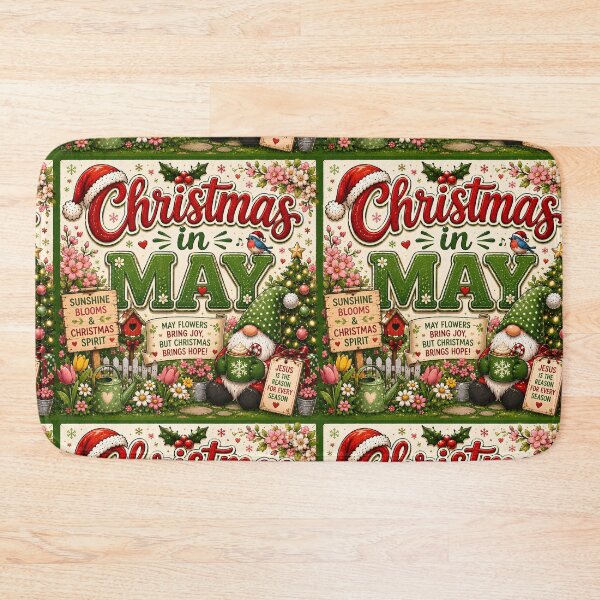 Item preview, Christmas in May – May Flowers & Christmas Spirit designed and sold by FindYouByZ.