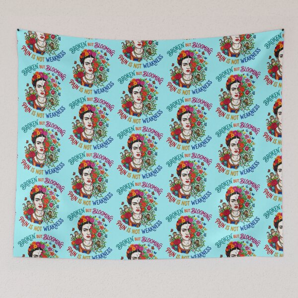 Item preview, Frida Kahlo Broken Blooming designed and sold by TeeARTHY.