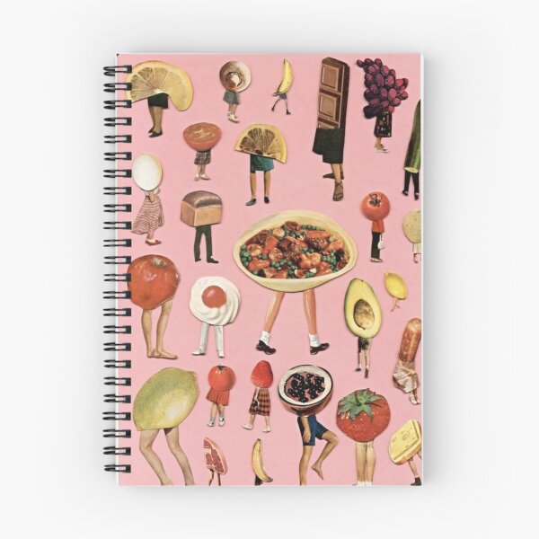 Item preview, Pink Retro Vintage Food Collage designed and sold by pots-shop.