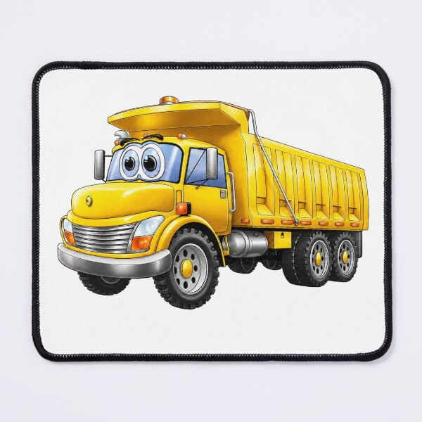 Item preview, Yellow Dump Truck Cartoon designed and sold by Scott Hayes.