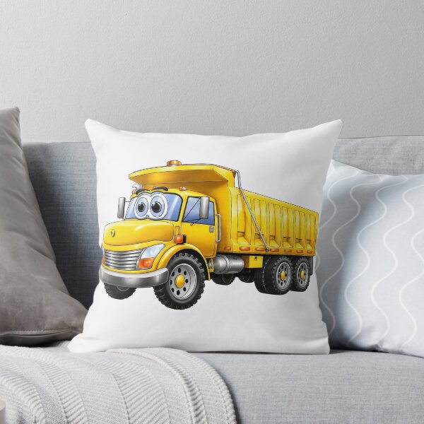 Item preview, Yellow Dump Truck Cartoon designed and sold by Scott Hayes.