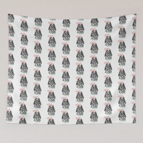 Item preview, Raccoon Christmas Feelin Feral Funny Holiday Design designed and sold by FuzionRaptor.