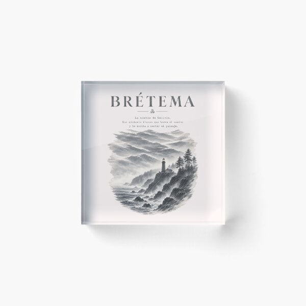 Item preview, Brétema – The fog of Galicia designed and sold by Nata legacy Art.
