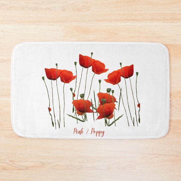 Item preview, Red poppies designed and sold by I'm Magdalena .