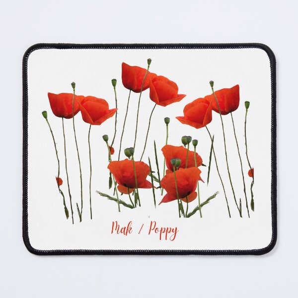 Item preview, Red poppies designed and sold by Magdalena's little shop.