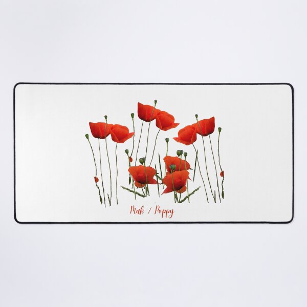 Item preview, Red poppies designed and sold by Magdalena's little shop.