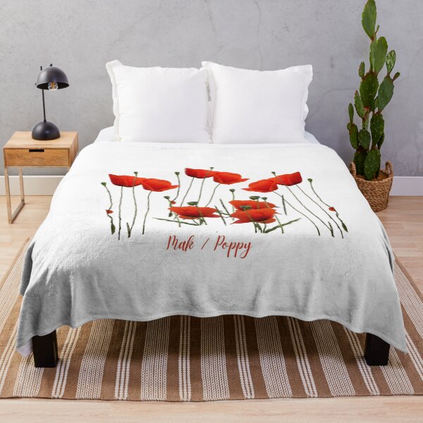 Item preview, Red poppies designed and sold by Magdalena's little shop.